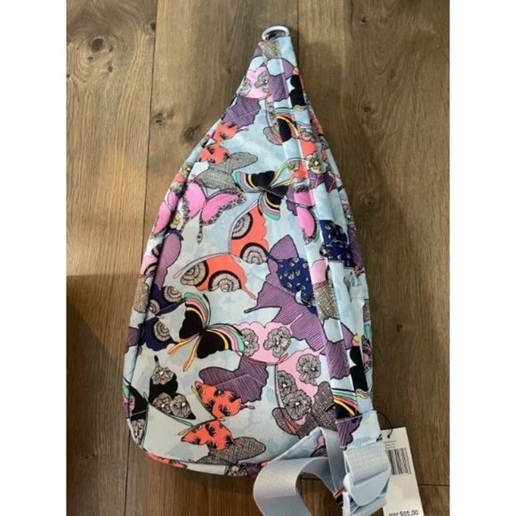 Women's Cotton Sling Backpack One Size - Picture 2 of 2